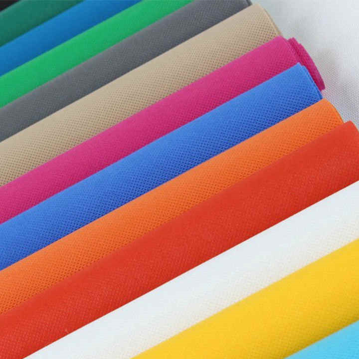 رول نبافته رنگی 100% PP Spunbond Nonwoven Fabric